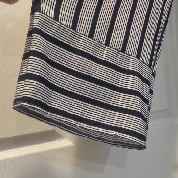 ÉTOPHE STUDIOS 2pc Striped Top & Pants Set Navy/White Size Large - Picture 13 of 13